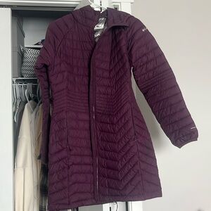 Purple Columbia Snow jacket. In great condition. Only worn a handful of times